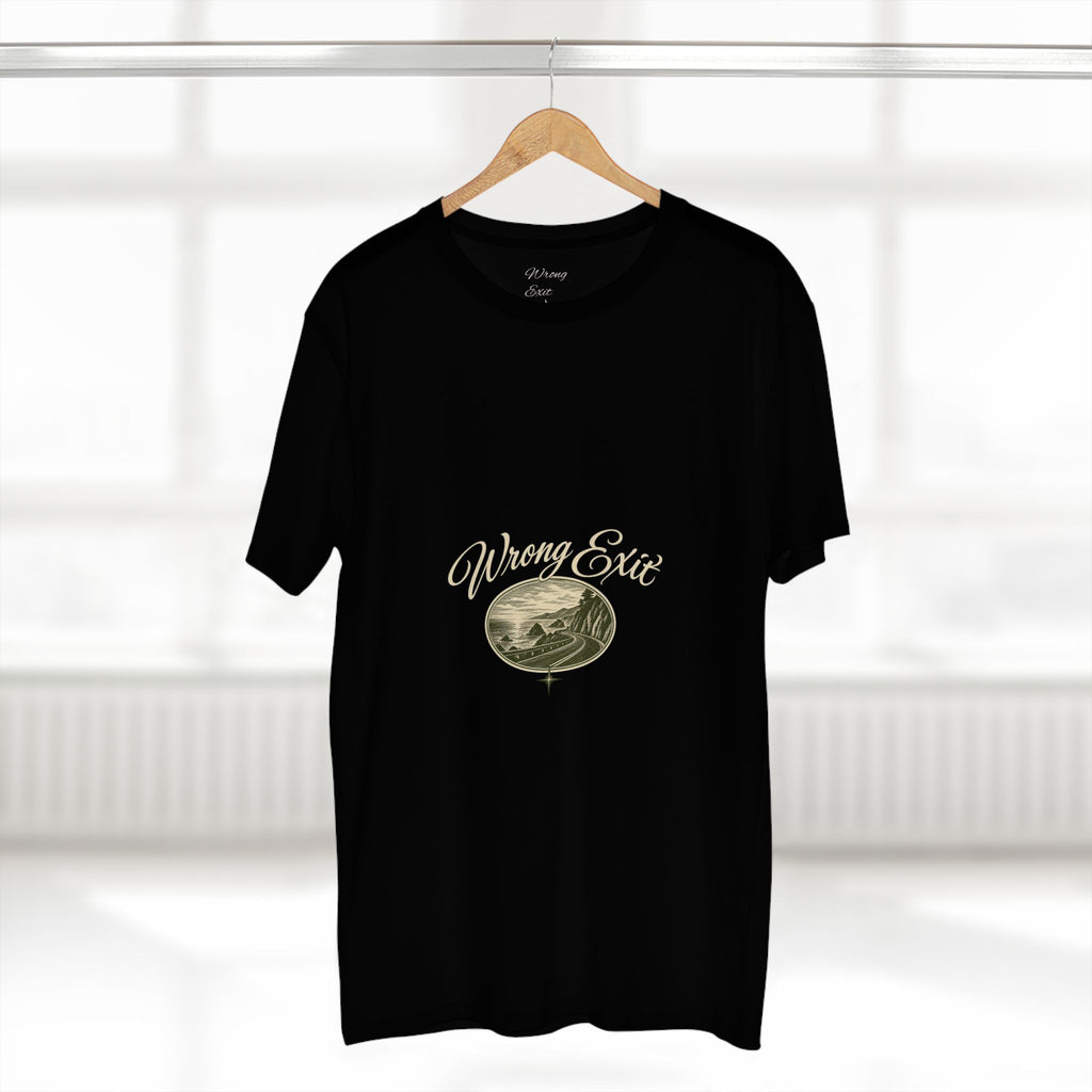 Adventure Road Graphic Tee — "She Lives With Love" Scenic Mountain Road T‑Shirt