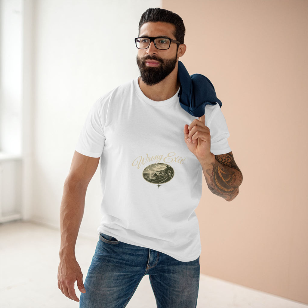 Adventure Road Graphic Tee — "She Lives With Love" Scenic Mountain Road T‑Shirt