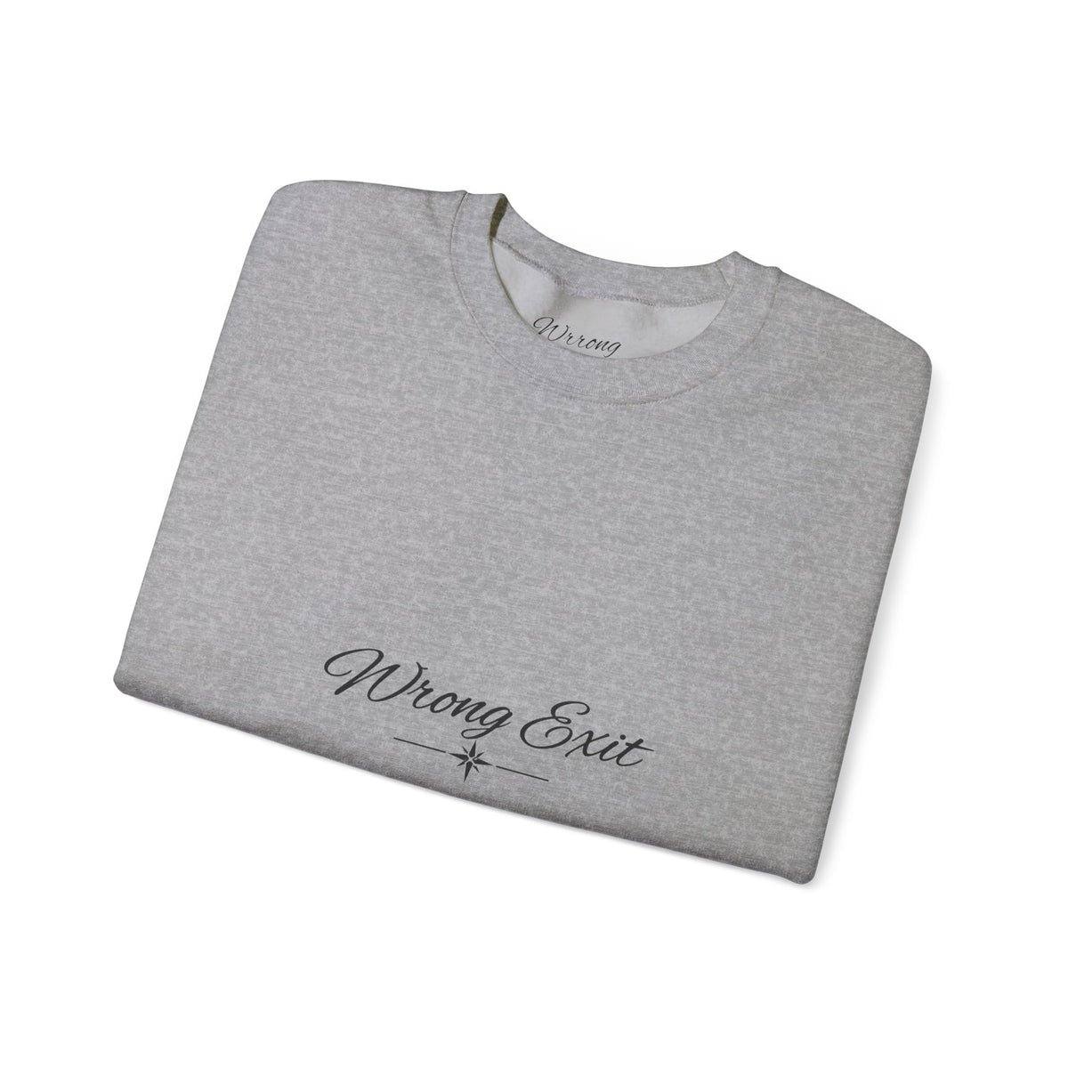 Vintage Road Trip Crewneck Sweatshirt — Scenic Car Photo Back & Graphic Sleeve