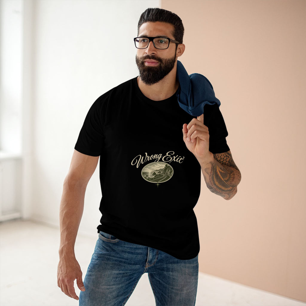 Adventure Road Graphic Tee — "She Lives With Love" Scenic Mountain Road T‑Shirt