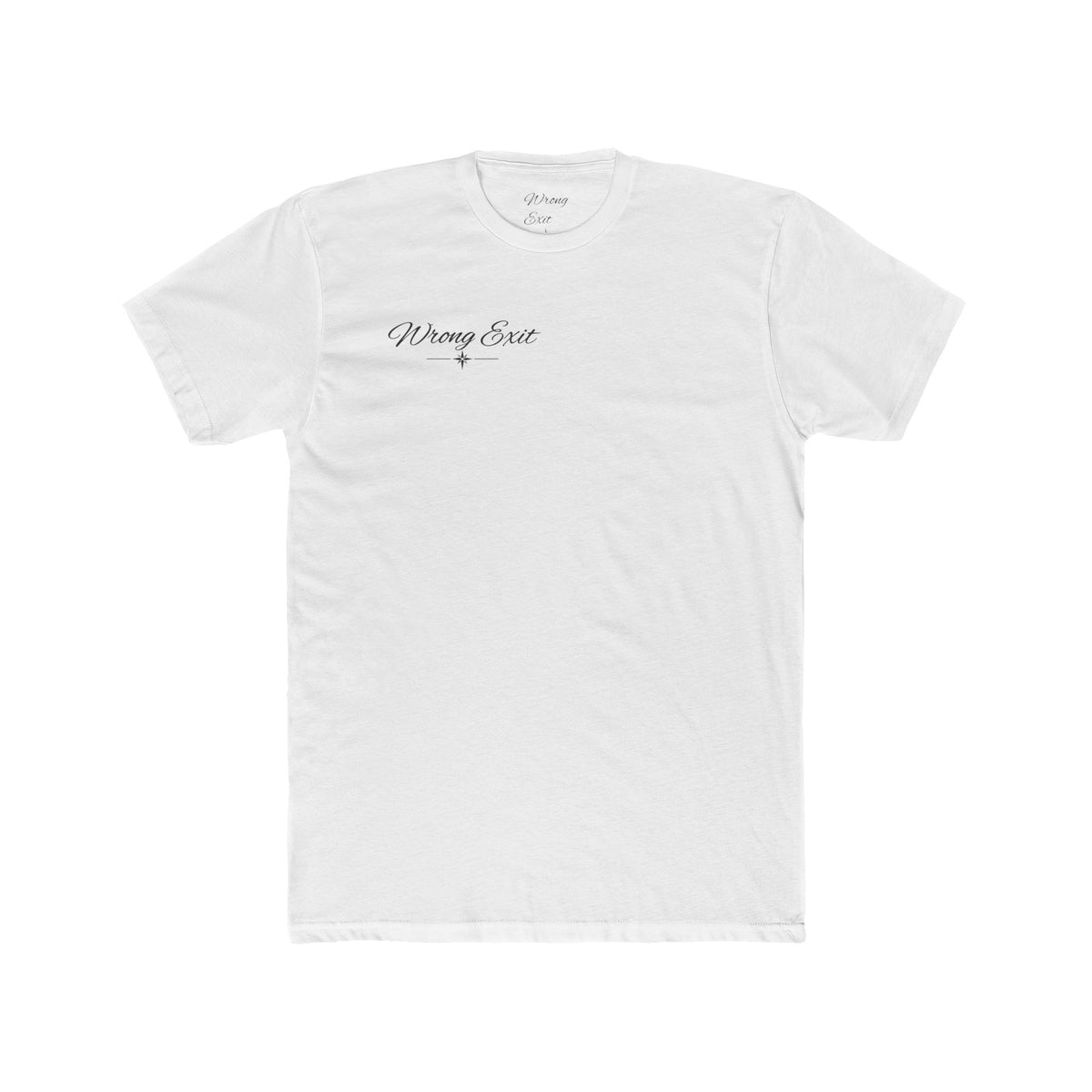 Wrong Exit Graphic T‑Shirt — Vintage Compass & Mountain Road Tee